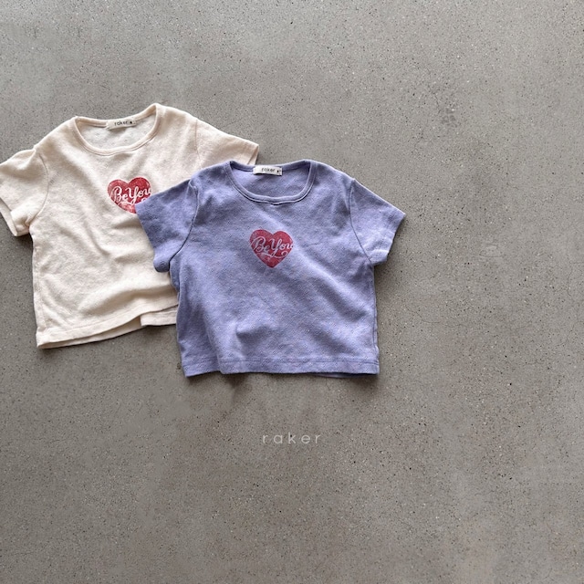 【取寄】raker|eyelet heart tee|アイレットハートT|XS-2XL|kids|26 summer 2nd