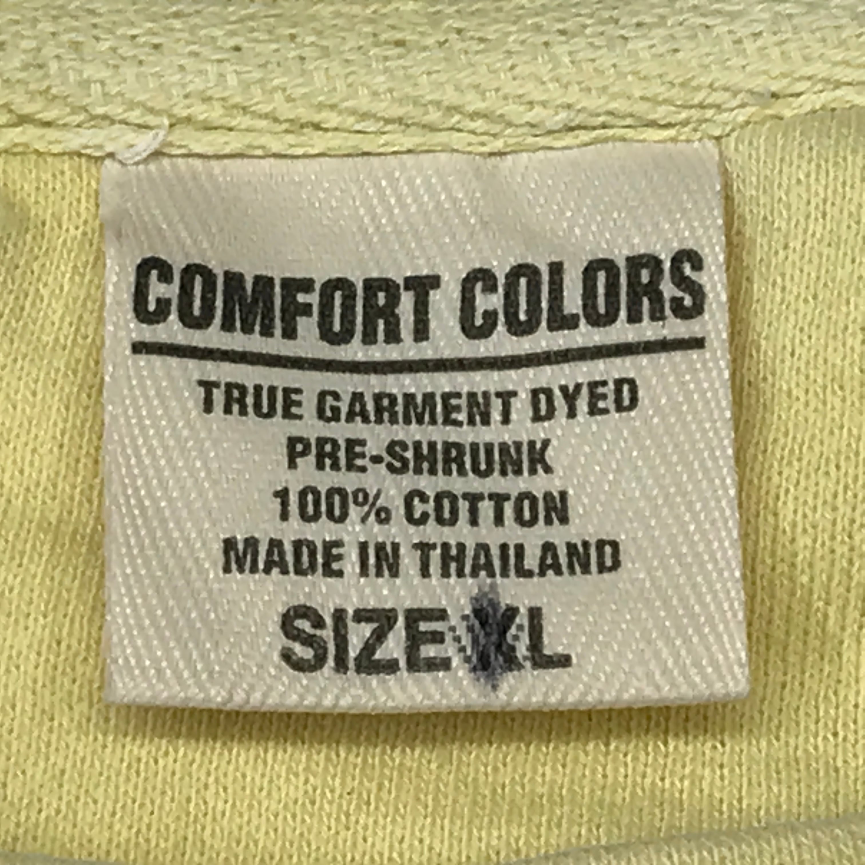 COMFORT COLORS GARMENT DYED 80〜90年代 ビッグサイズ CAPE COD 肩