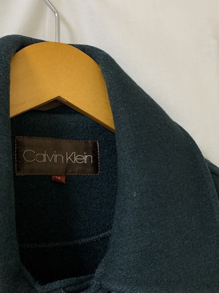 1980's Drop Shoulder Design Middle Coat "Calvin Klein"