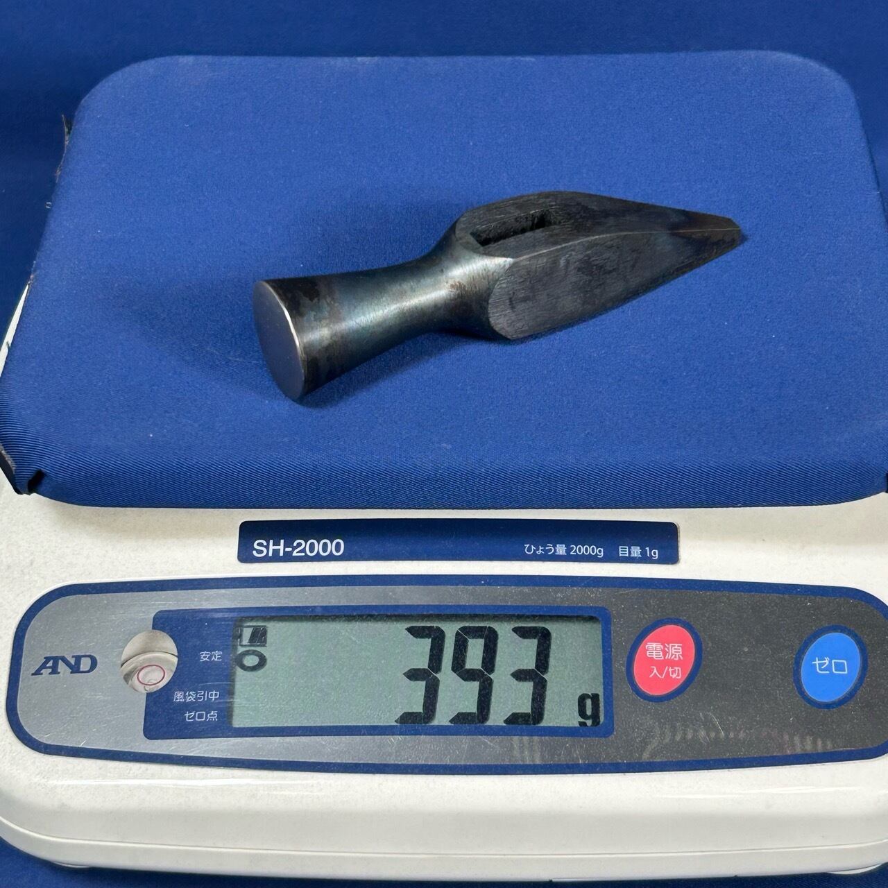 職人手作り 平鍬 頭のみ 刃幅135mm 全長395mm 正広作 ステンレス鋼 頭オトシ (中・大型魚解体包丁) (片刃)