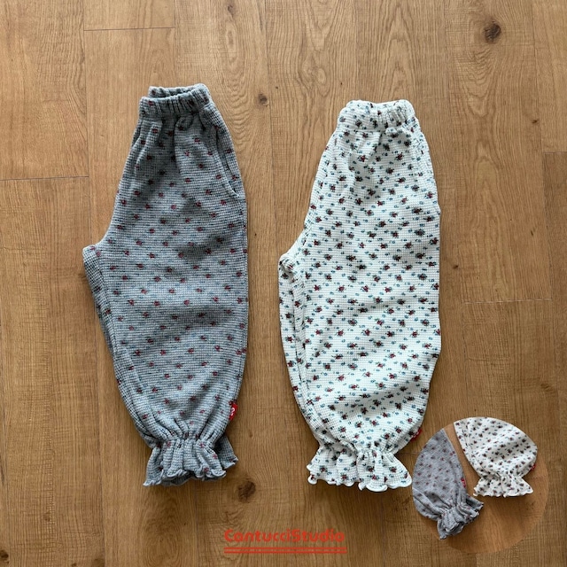 【取寄】cantucci studio|malibu flower pants|マリブフラワーパンツ|XS-JS|kids&jr|26 autumn