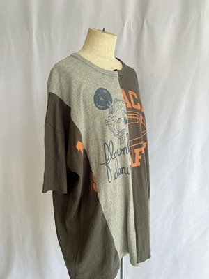 【KOH ISHIGURO】upcycled doking print cotton tee