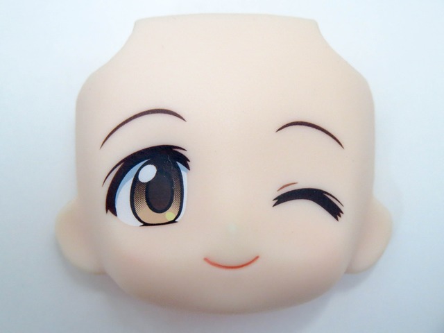 再入荷　ねんどろいどこ〜で 島村卯月 マイファーストスターコーデ 顔パーツ ウインク顔　ねんどろいど