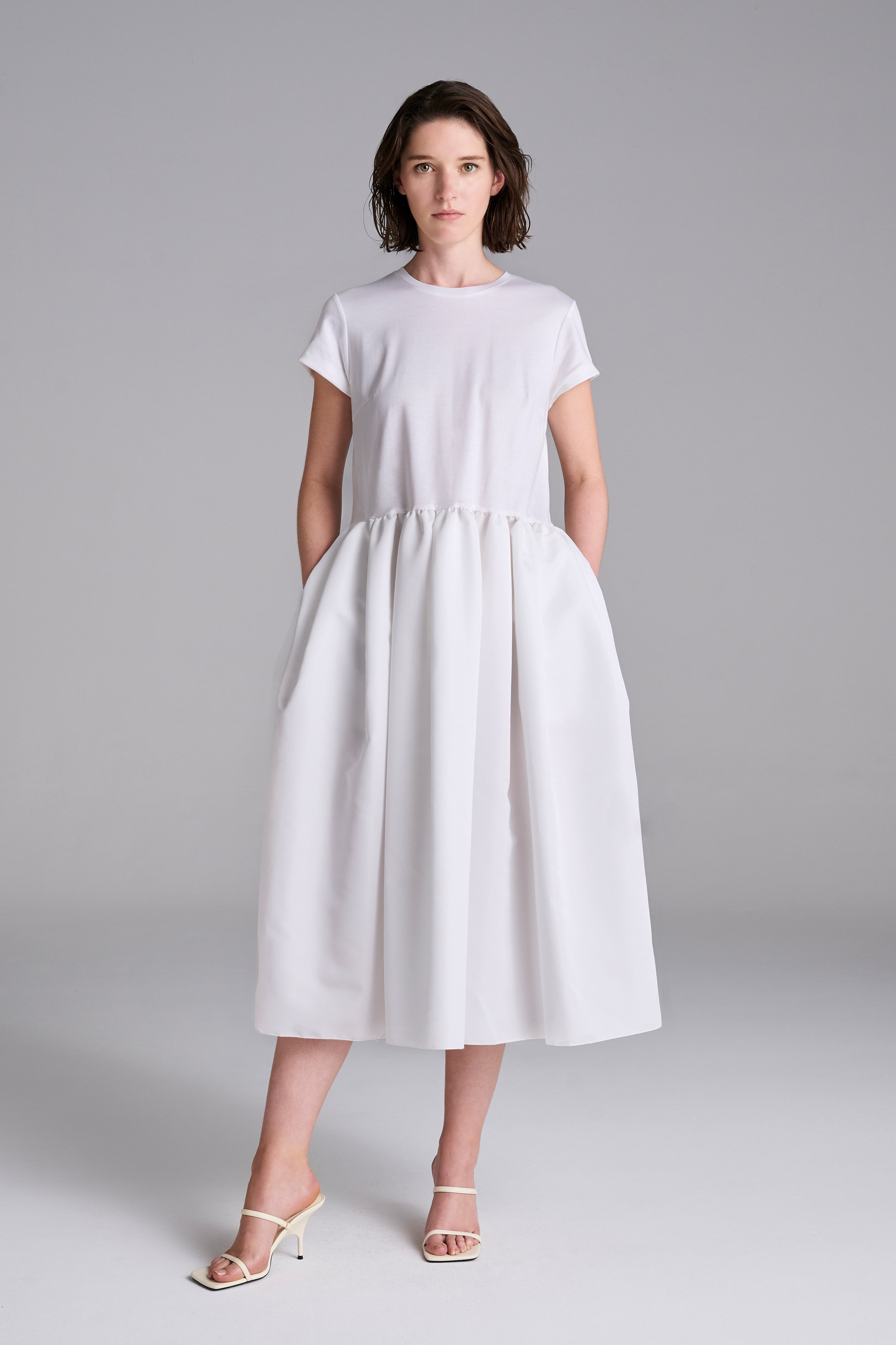 BALLERINA T-DRESS SMOKEPINK | AMICA・kids