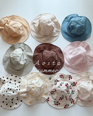 【即納】 Aosta summer bucket hat