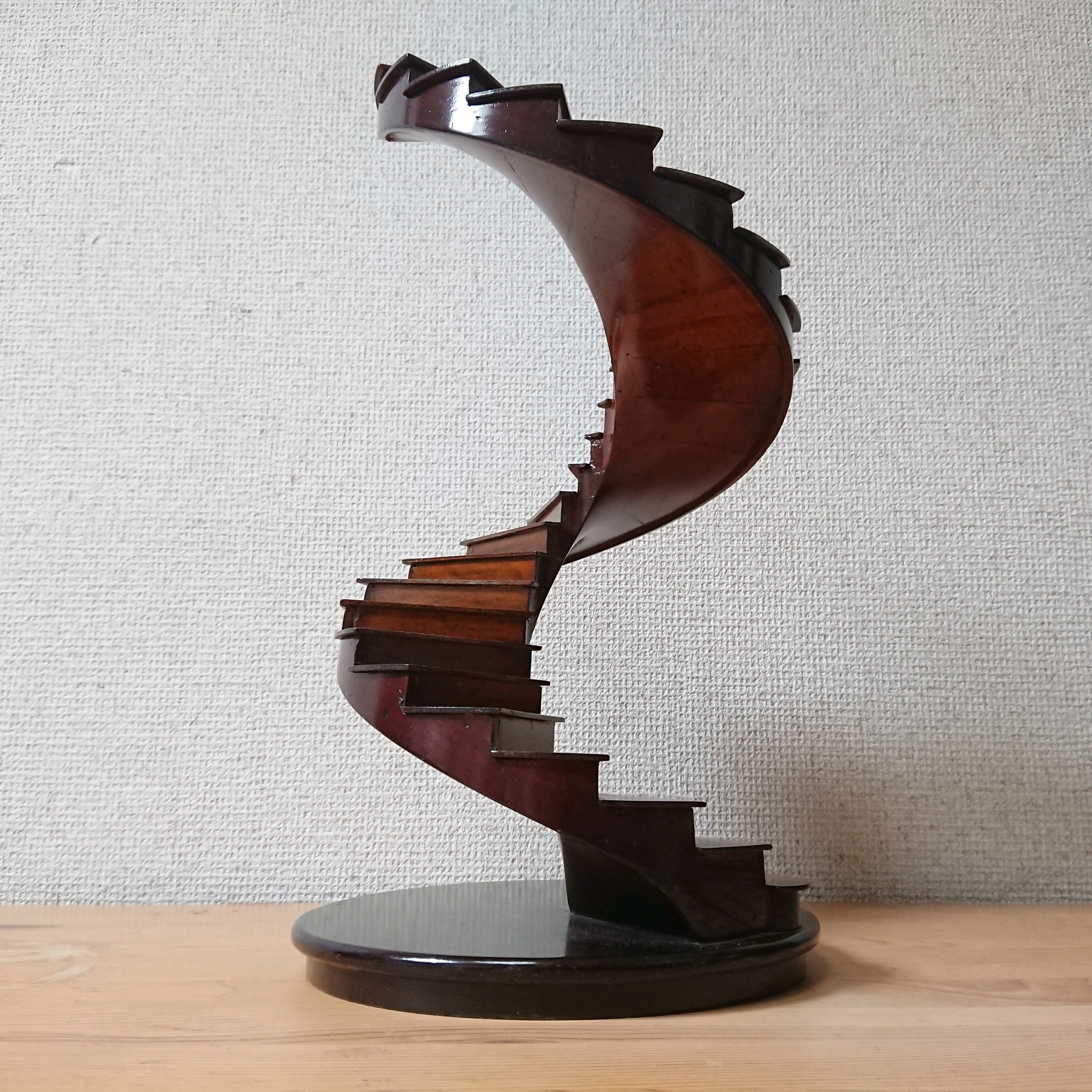 【古道具】木製 階段 オブジェ 古道具】木製 階段 オブジェ