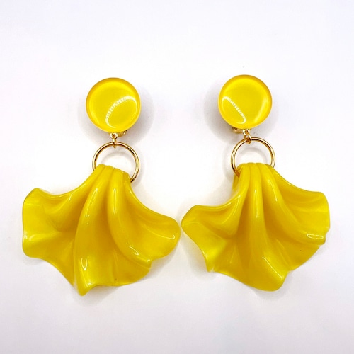 Francine Bramli Paris AME'LIA ピアス/イヤリング pail yellow