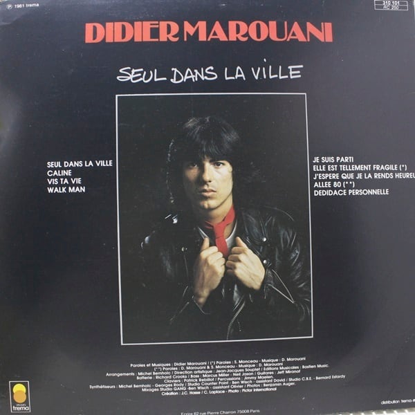 Didier Marouani / Seul Dans La Ville [310101, 310 101] - 画像2