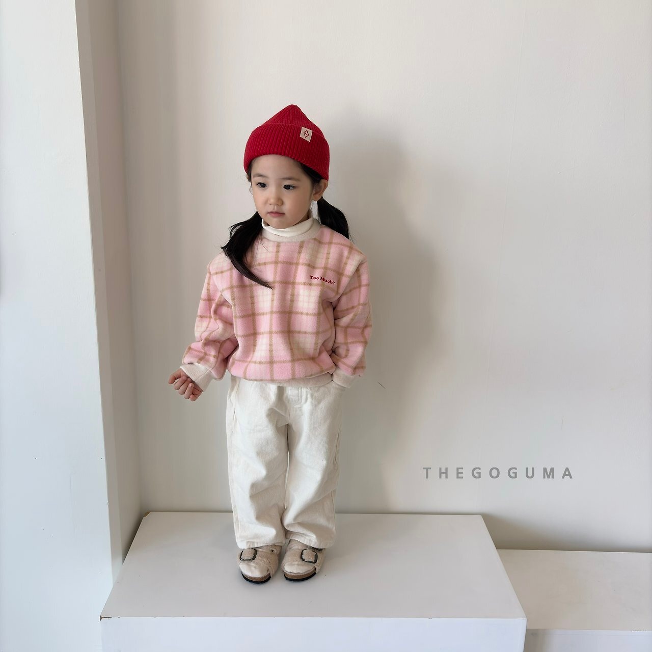 【取寄】THE GOGUMA 裏起毛トクトクデニムパンツ｜冬服｜韓国子供服