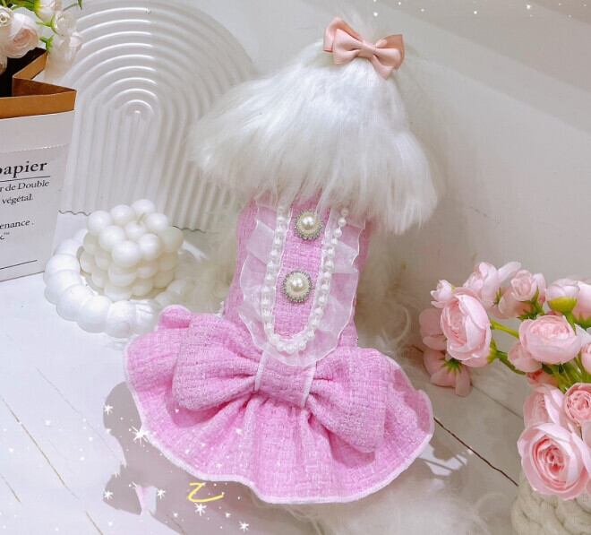 《予約》№3102278 ワッフルピンクワンピース