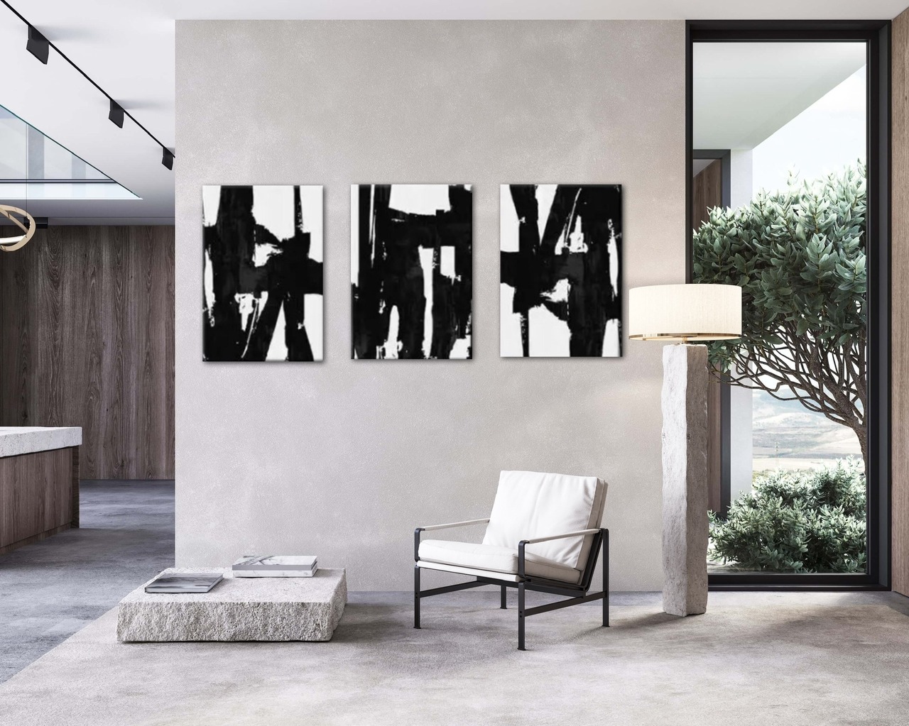 絵画/アートパネル/インテリア/モダン/北欧/おしゃれ　アートパネル　3枚セット(お取り寄せ商品)