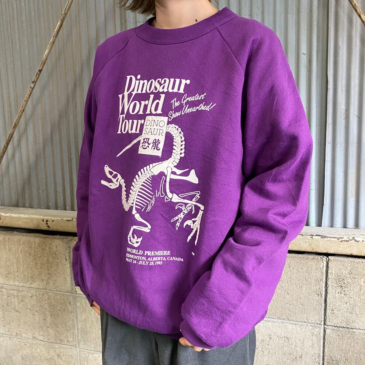 ケンゾージーンズ 90s Tシャツ 和柄 松 プリント レアカラー 紫 パープル