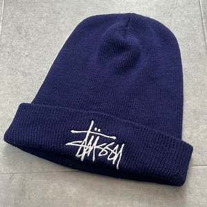 90s USA製　OLD STUSSY オールド　ステューシー　ニット　白タグ