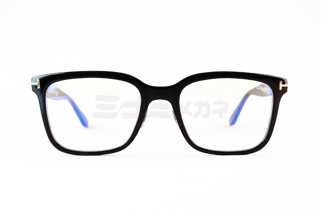 TOM FORD ブルーライトカット TF5853-D-B ECO 001 スクエア メンズ レディース 眼鏡 アジアンフィット メガネ トムフォード-2枚目