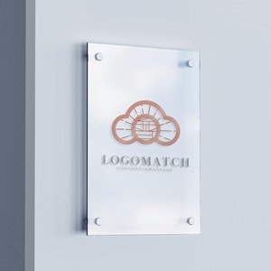 和の雲モチーフのロゴ