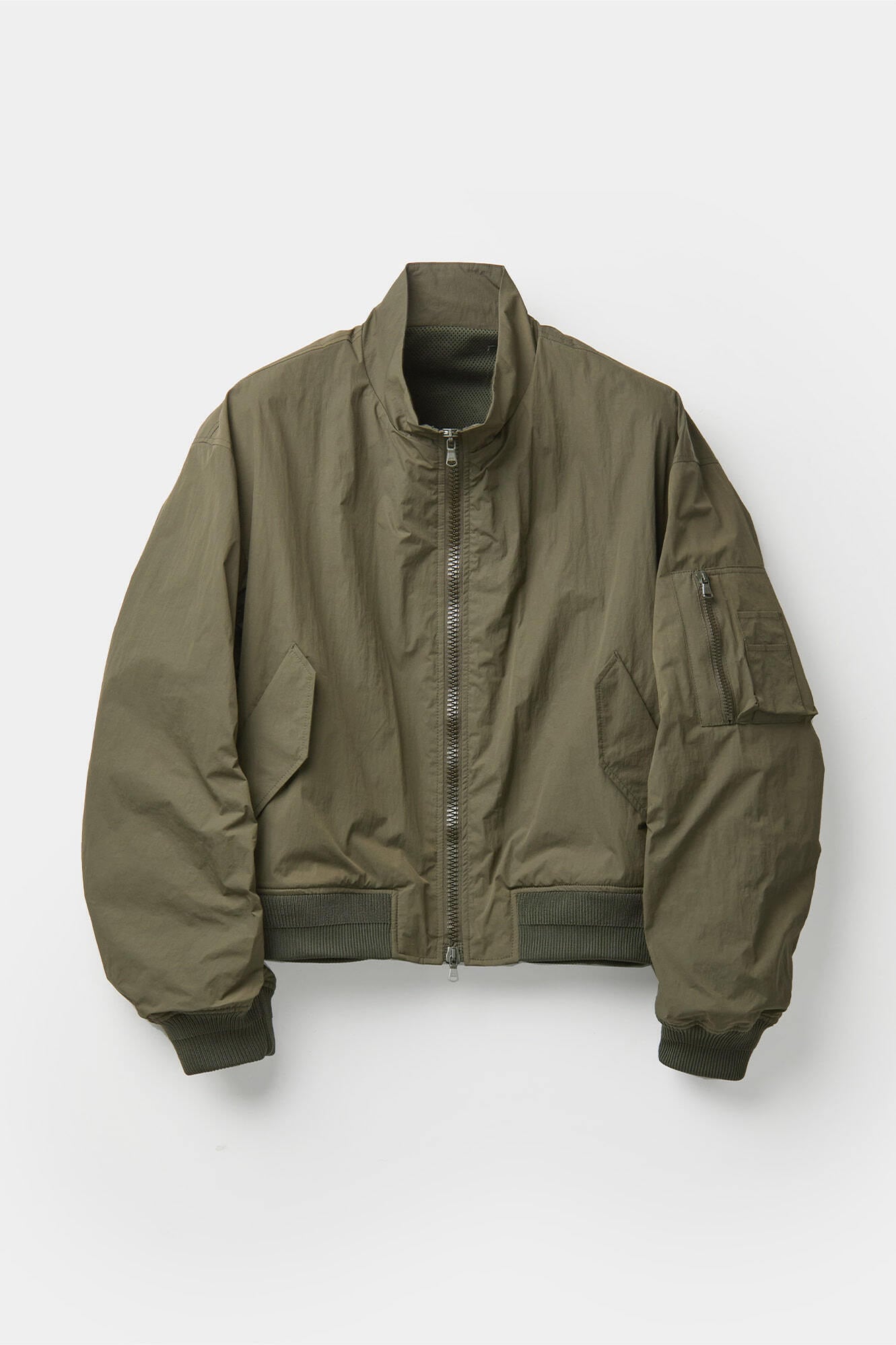 ジャケット・アウター Coor ma1 s COOR MEN] Stand Collar MA-1 Bomber (Khaki) 正規品 韓国ブランド