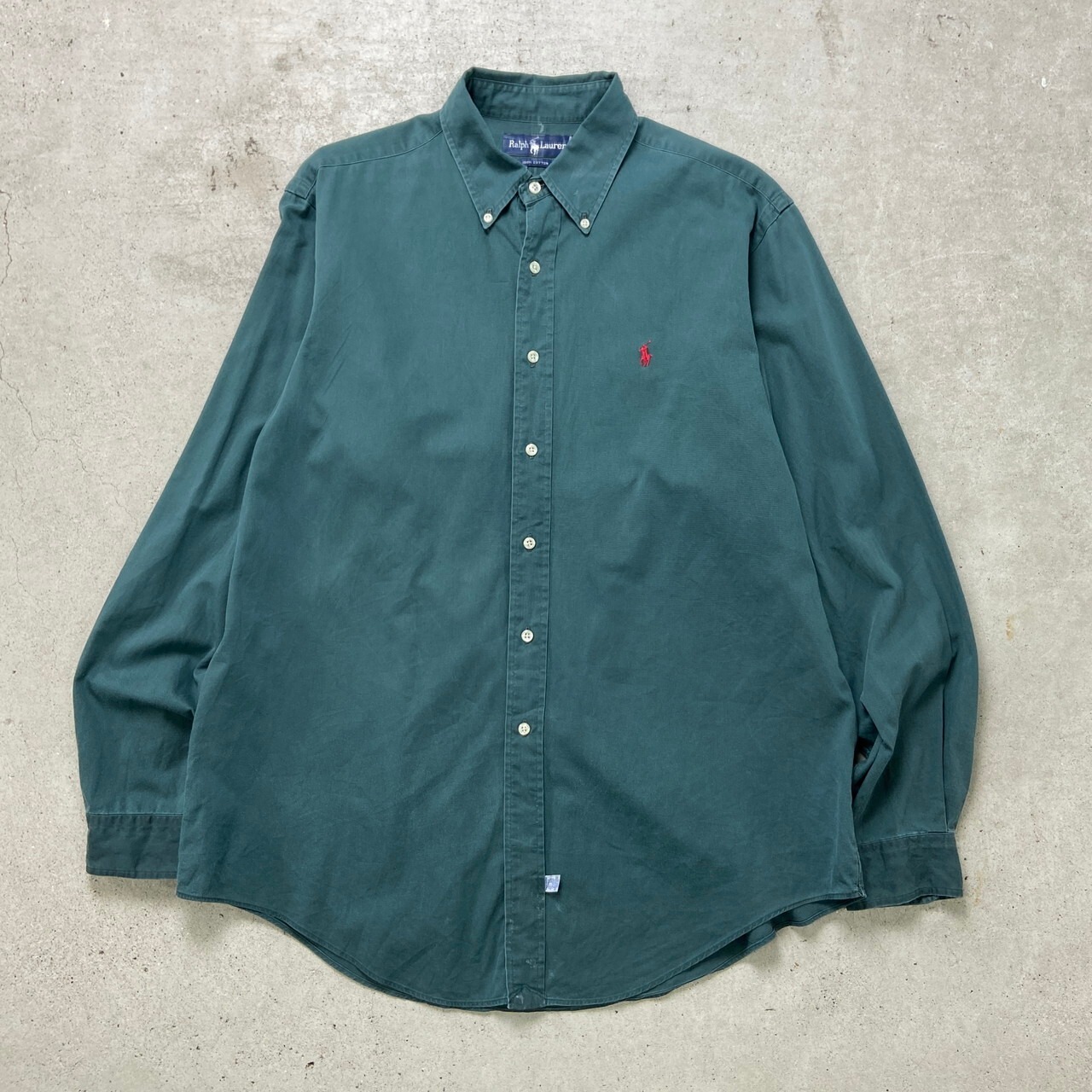 Ralph Lauren ラルフローレン 長袖 コットンツイルシャツ メンズXL 