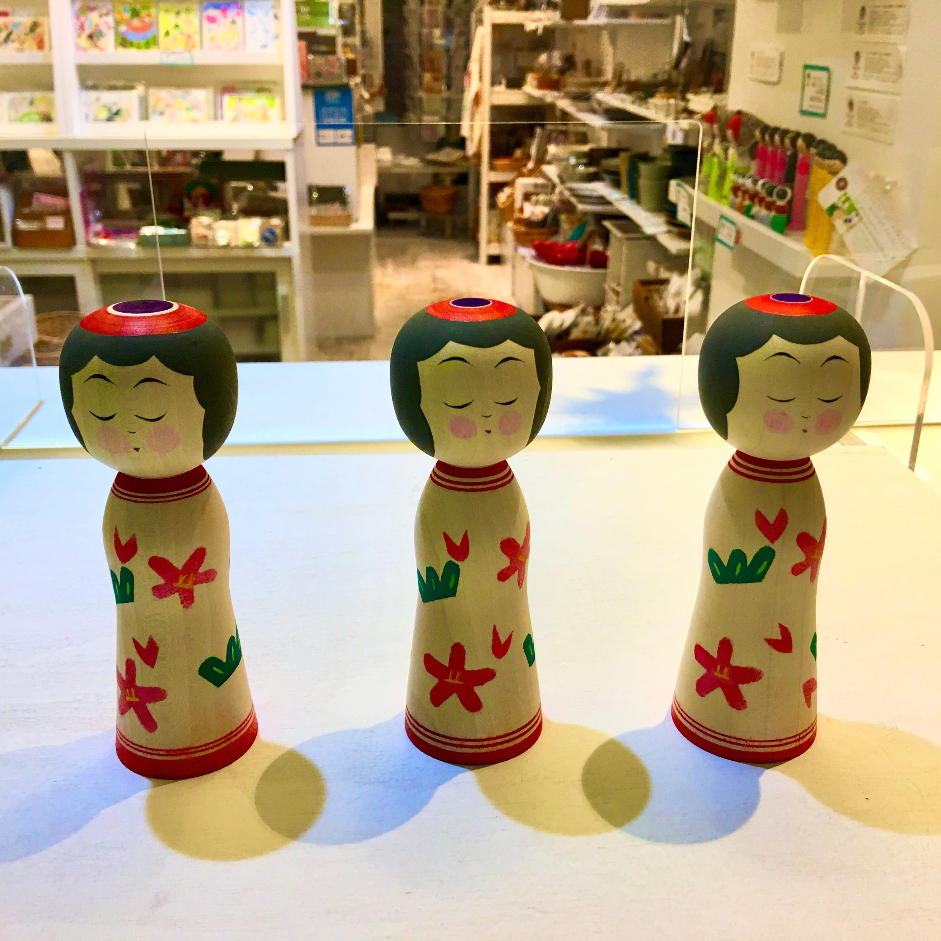 創作こけし「旅こよみ」12月 | merry merry christmasland