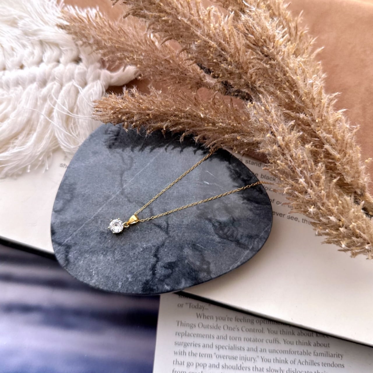 SV925 Zirconia Cubic Necklace | Akto