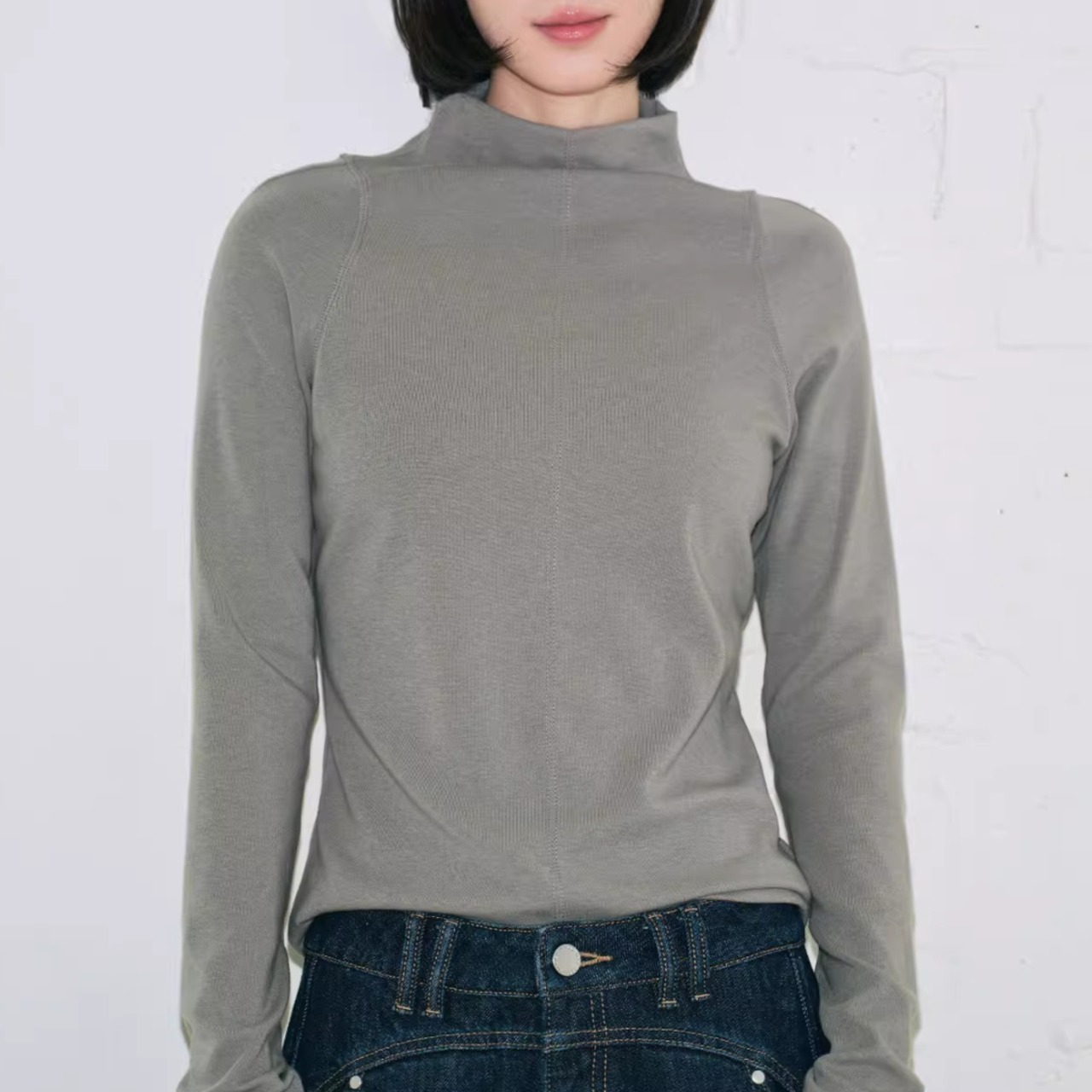 Modal-Cotton Blend Brushed Thermal Slim-Fit Base Layer Top (ME247)