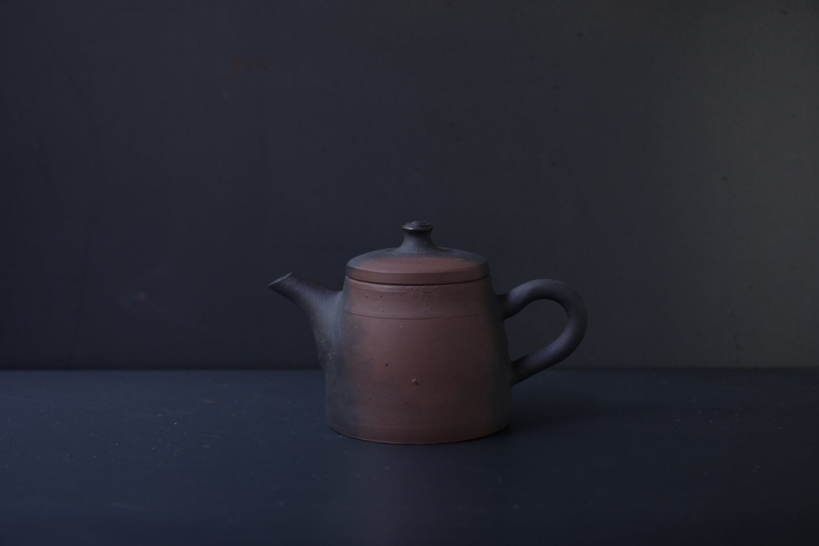 谷川仁 朱泥窯変茶銚