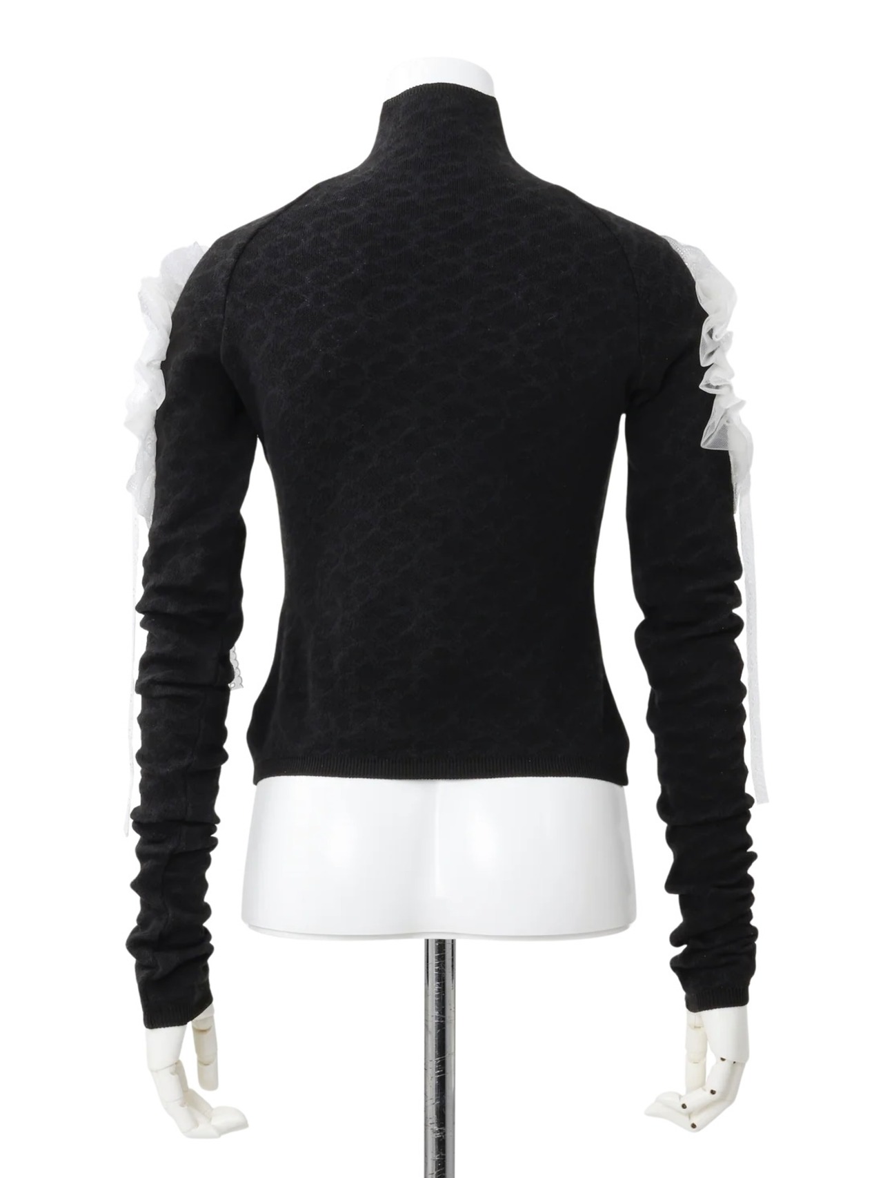 【25AW】Create Clair クリエイトクレイル / Lace bijou knit pullover / ニット - 3