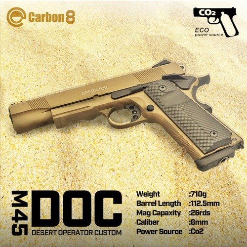 Carbon8 M45DOC -Desert Operators’ Custom- CO2 ブローバック