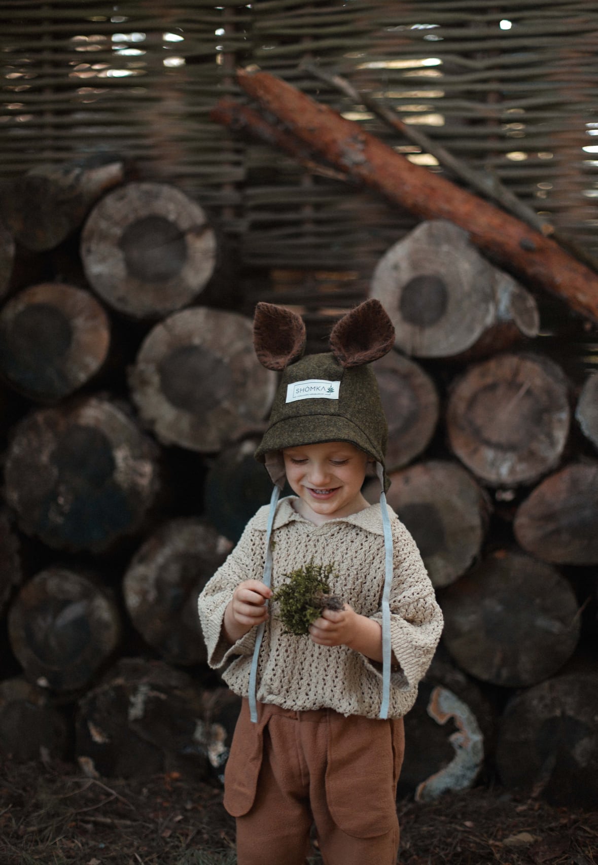 即納】SHOMKA wool bonnet squirrel♡ | Moon port