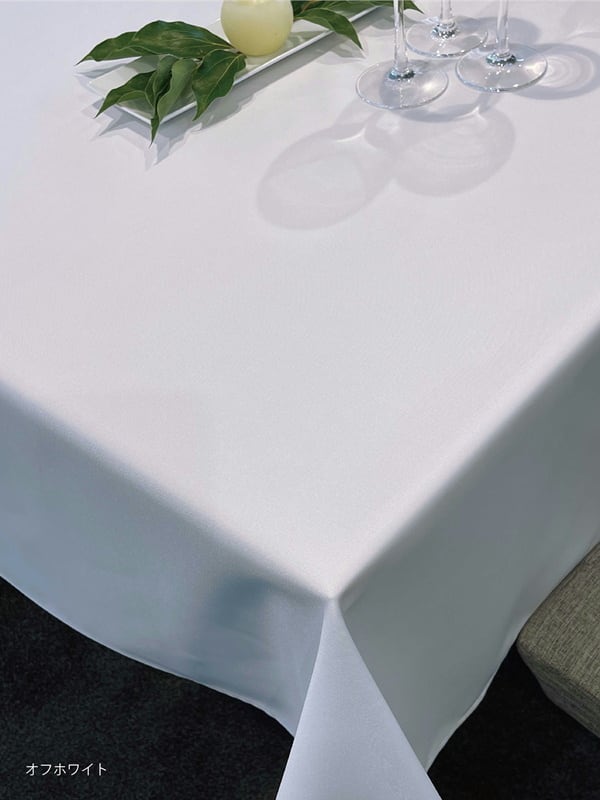 未開封  テーブルクロス 100%コットンサテン テーブルクロス 縦140cm×横180cm ハイサテン | nanna