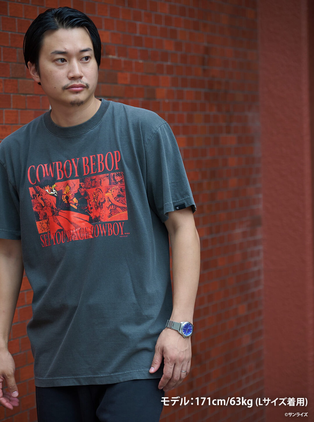 「カウボーイビバップ」T-Shirt／Red