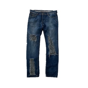 "DOLCE&GABBANA" destroy denim pants