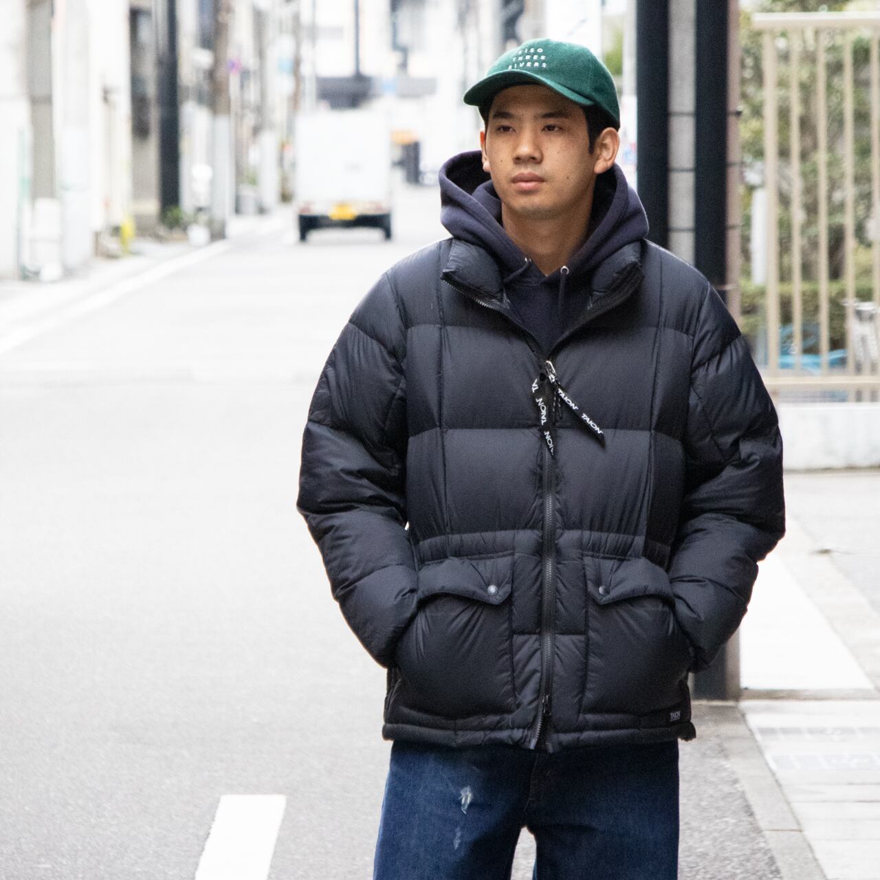 UNISEX】マウンテン パッカブル ボリュームダウンジャケット UNISEX】マウンテン パッカブル ボリュームダウンジャケット