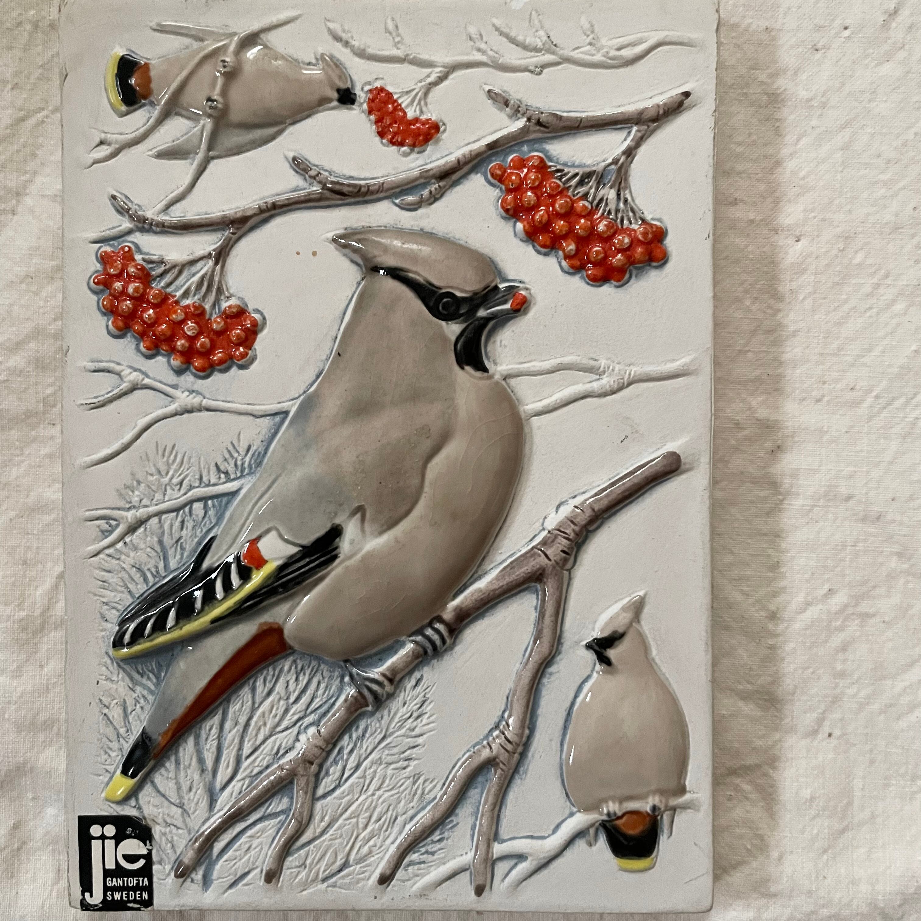 フィンランドで購入しました“鳥”の陶板（ヴィンテージ） フィンランドで購入しました“鳥”の陶板（ヴィンテージ）