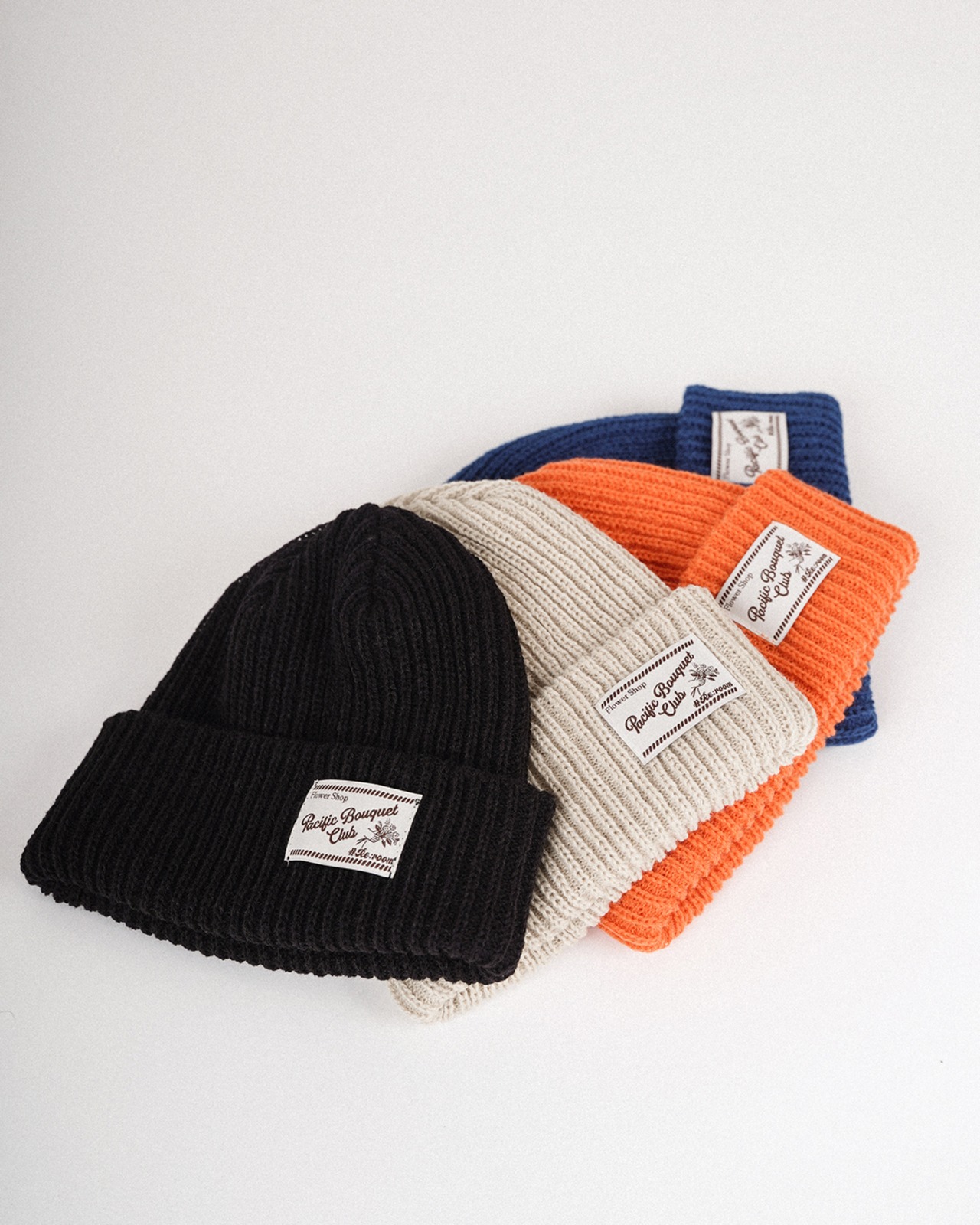 【#Re:room】BOUQUET CLUB COLOR KNIT CAP［REH166］