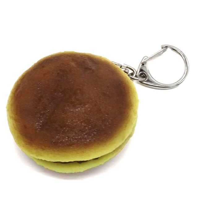食べちゃいそうな ふっくら どら焼き 食品サンプル キーホルダー ストラップ