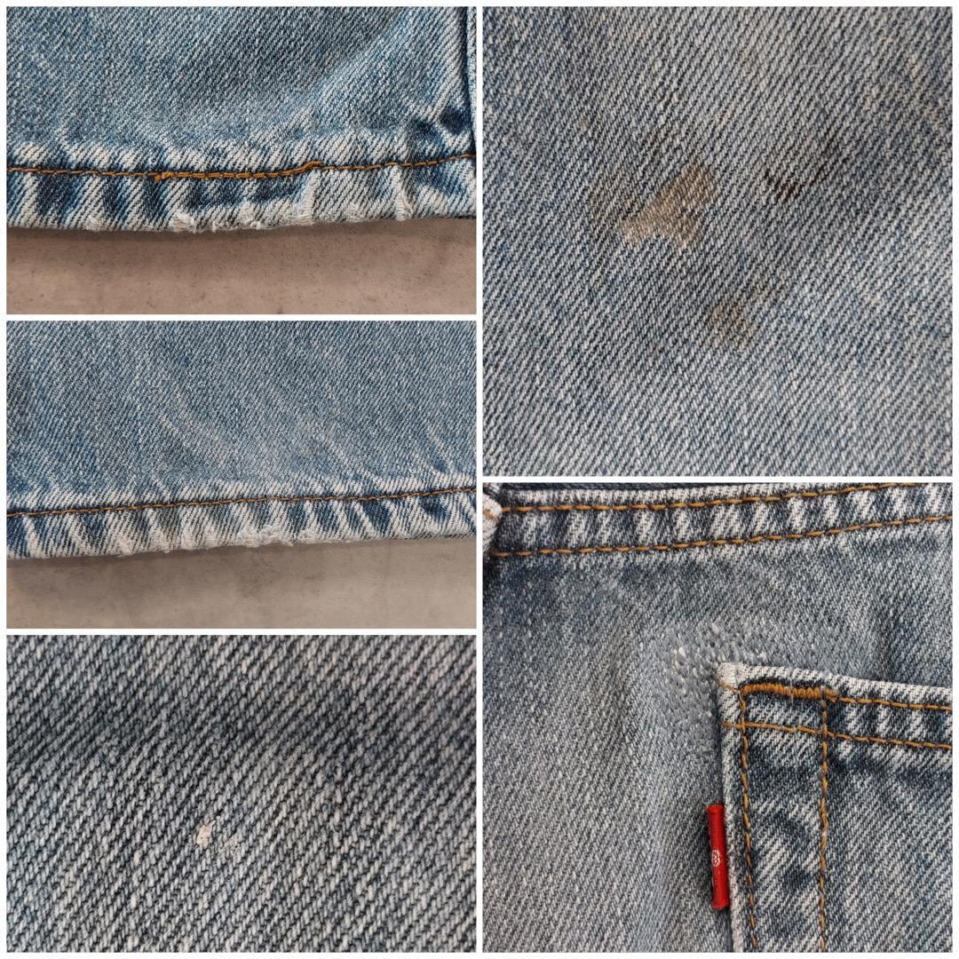 リーバイス550 Levis W33 ブルーデニム 00s 青 ヒゲ 14992 | fuufu
