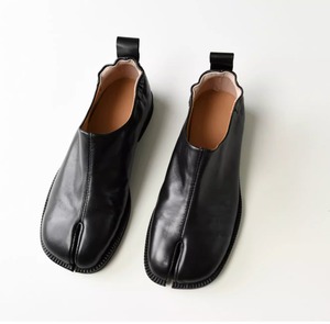 eather first layer cowhide slip-on soft flat shoes