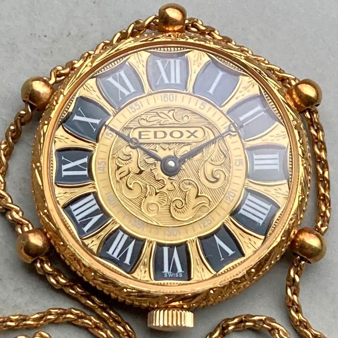 アンティーク HUDSON スイス製 ミステリーダイヤル 手巻き腕時計 ゴールド写真をご参考下さい