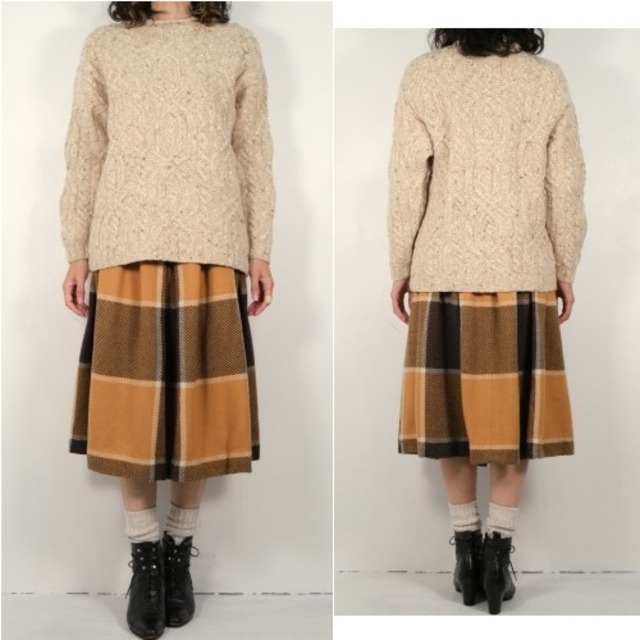 File:1950s 'Prep Talk' wool plaid skirt suit by Bobbie Brooks
