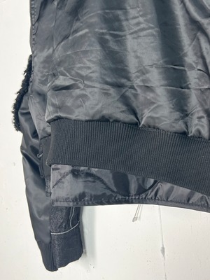 "再構築" Cotton Denim × Nylon MA-1 Docking Jaket