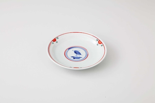 【食器】天啓さぎ絵 4号皿