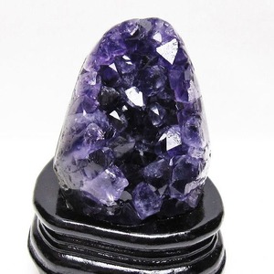 アメジスト クラスター ウルグアイ産 原石 amethyst 一点物 台座付属 182-8064
