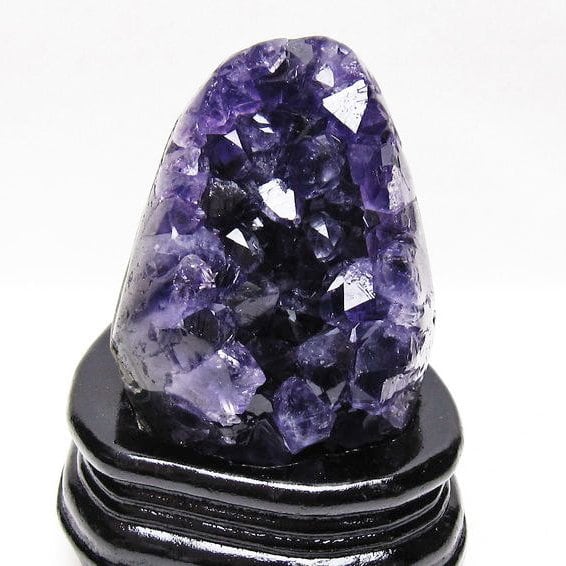 アメジスト クラスター ウルグアイ産 原石 amethyst 一点物 台座付属 182-8064