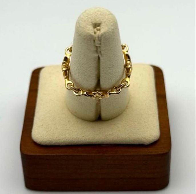 CHROME HEARTS クロムハーツ タイニーE ダイヤリング 22k 指輪