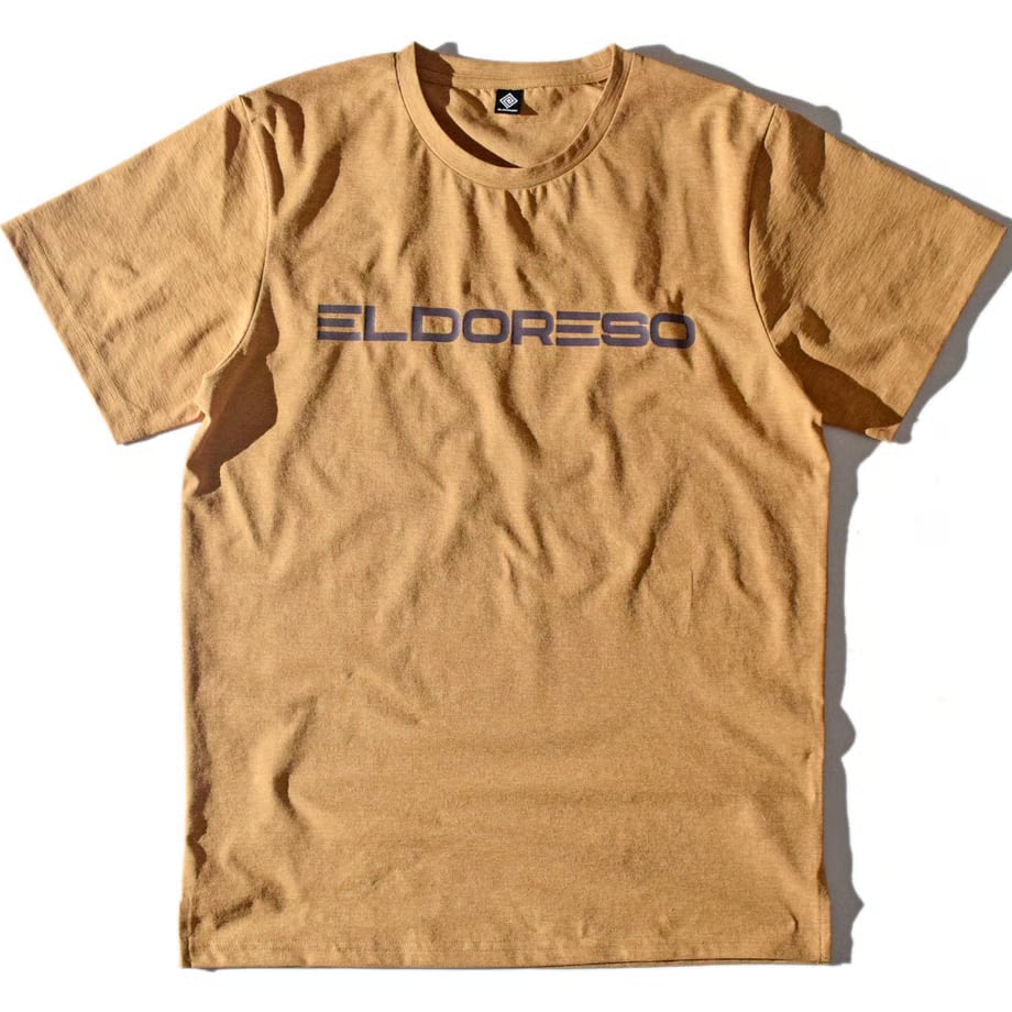 ELDORESO(エルドレッソ)Logo Tee -Gold メンズレディースランニングTシャツ