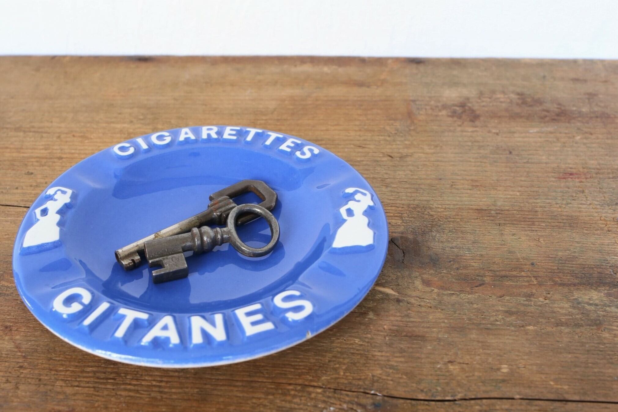 フランス アンティーク ヴィンテージ GITANES ジタン 灰皿