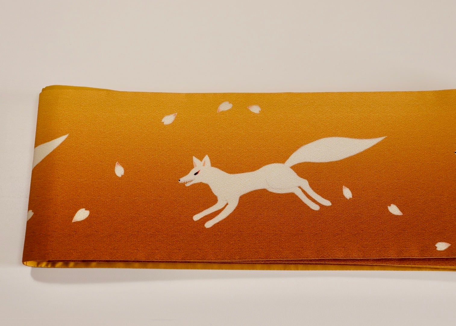 some-pri 半幅帯「源九郎狐」キツネ色 | somemoyoushop ーそめもよう