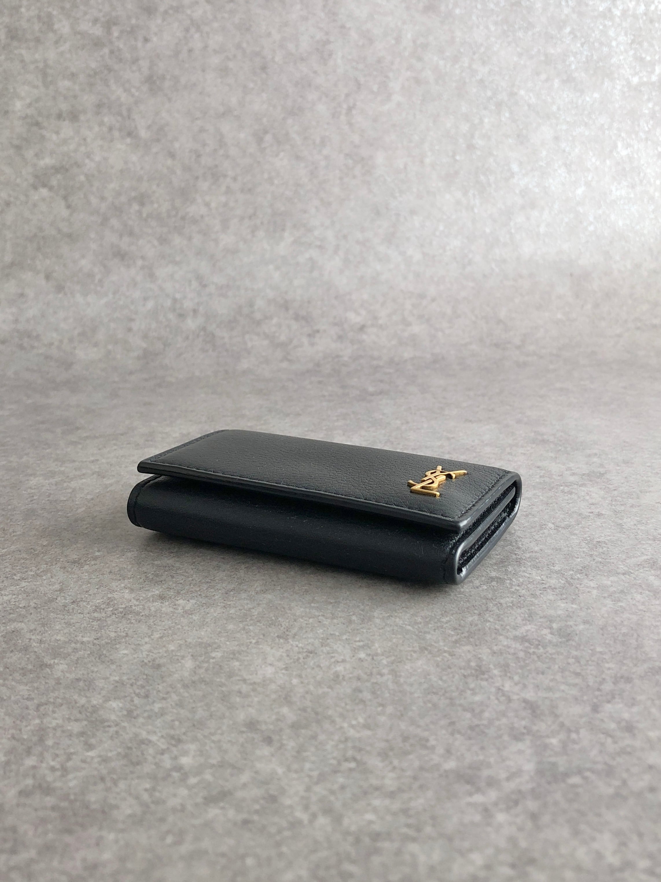 Yves Saint Laurent イヴ・サンローラン キーケース ブラック YSL