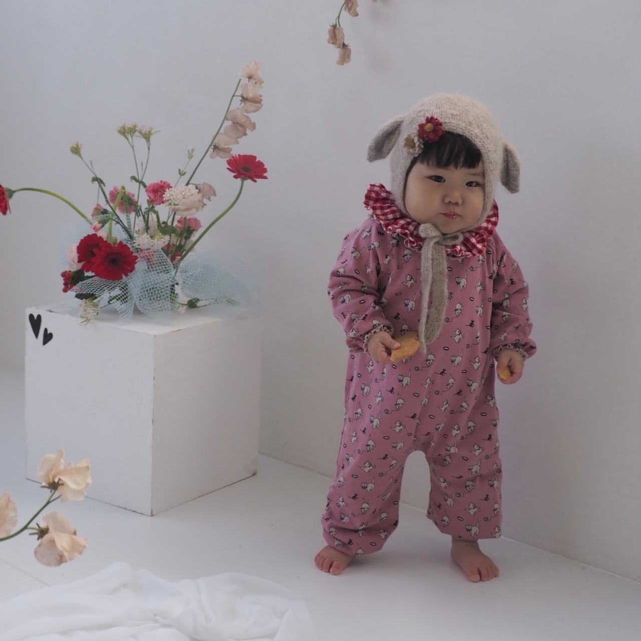 【即納】GANG OF KIDS / FAIRY BONNET ALPACA & SILK