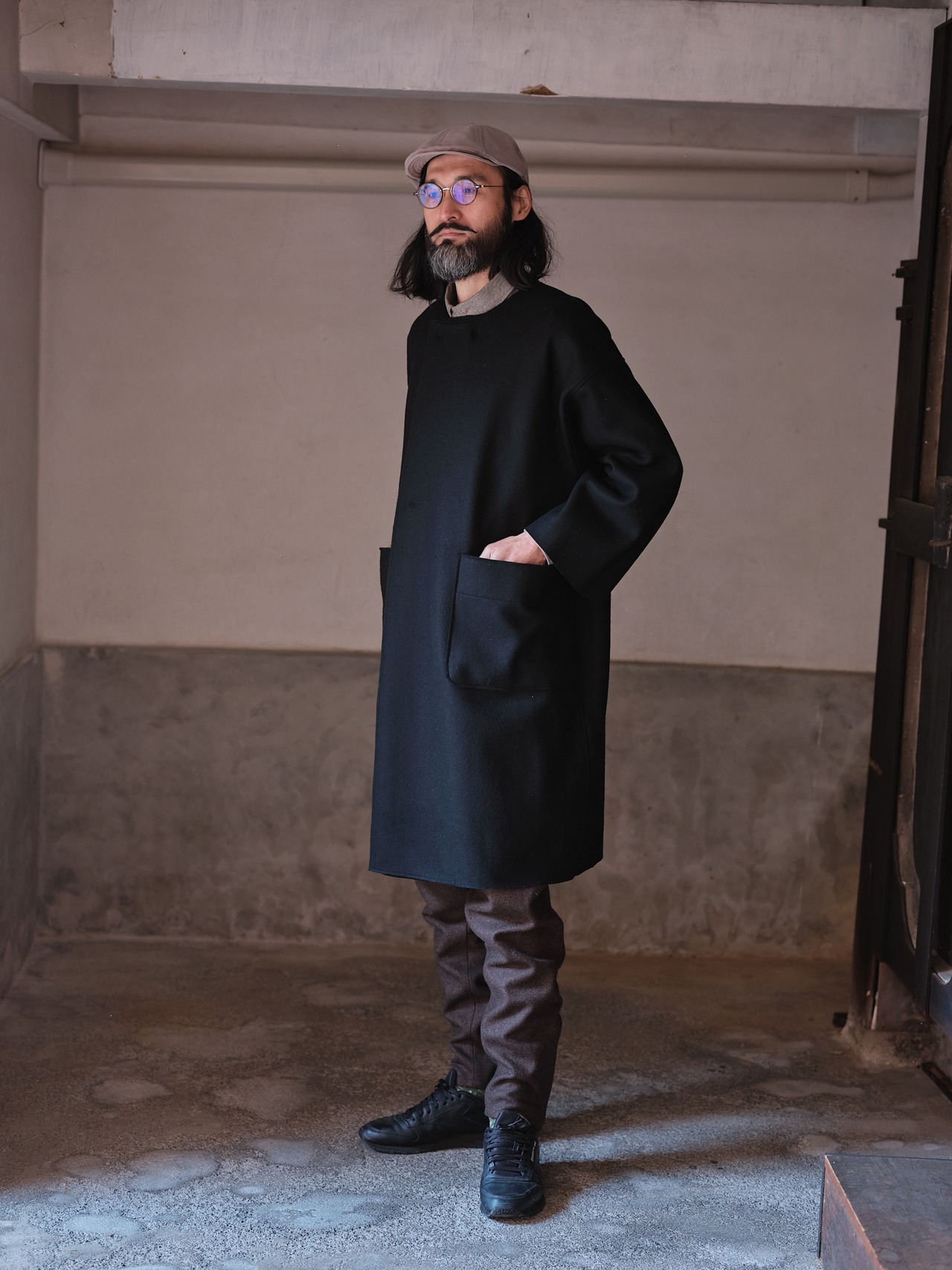 MITTAN　CT-50 圧縮ウールニットコート